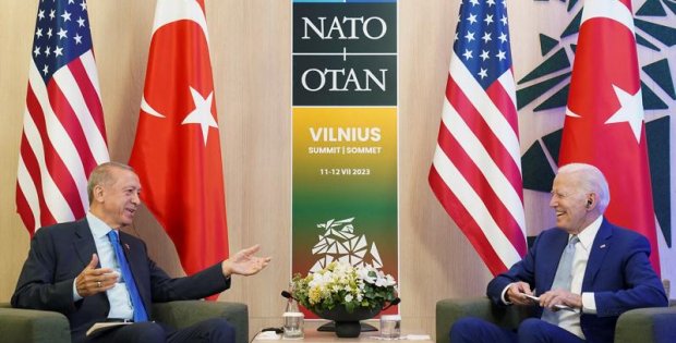Erdoğan ABD Başkanı Biden ile görüştü