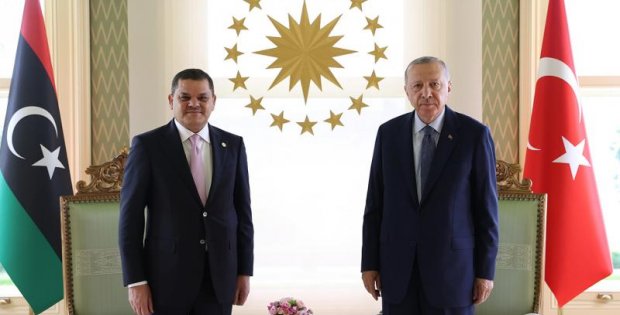 Erdoğan, Dibeybe'yi kabul etti